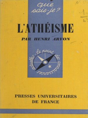 cover image of L'athéisme